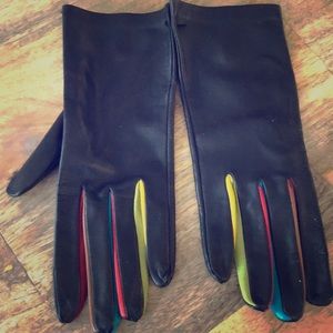 Italian leather gloves